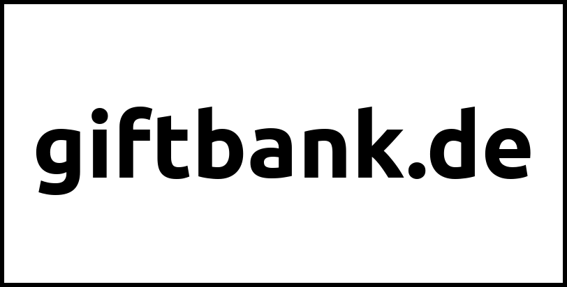 giftbank.de