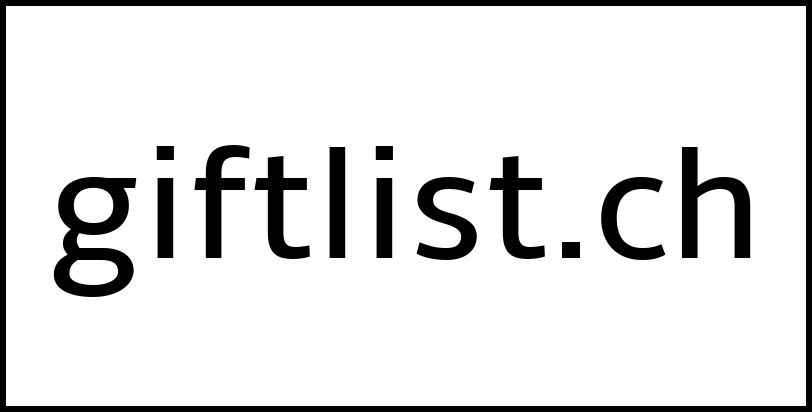giftlist.ch
