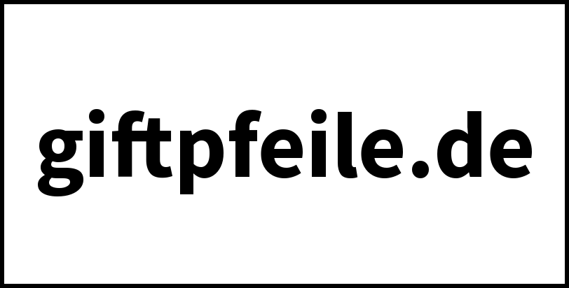 giftpfeile.de