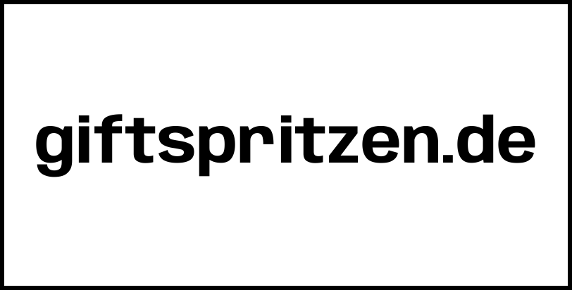 giftspritzen.de