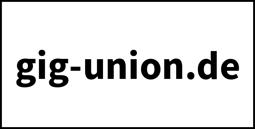 gig-union.de