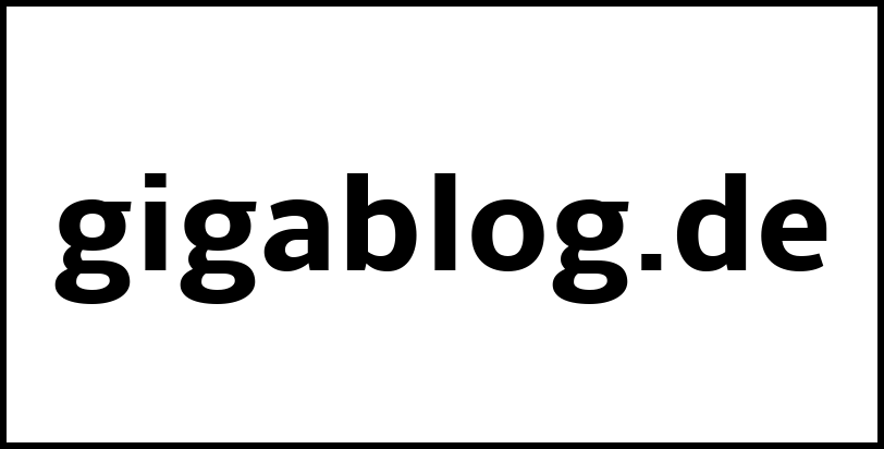 gigablog.de