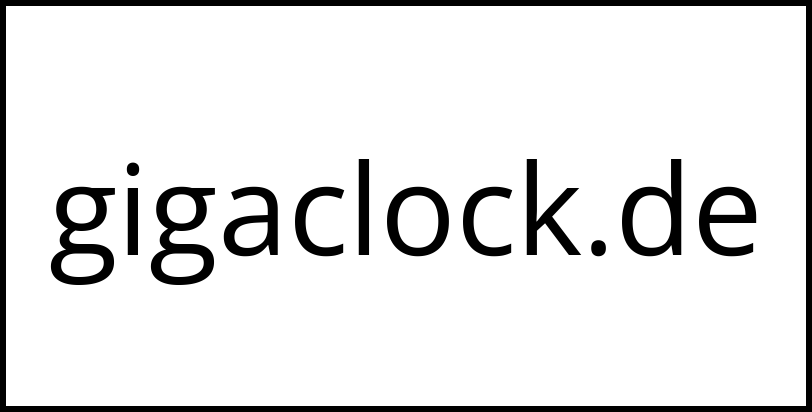 gigaclock.de