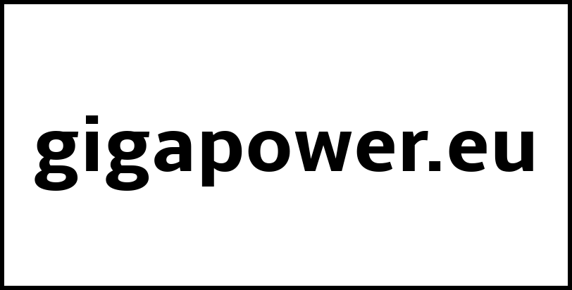 gigapower.eu