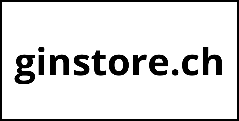 ginstore.ch