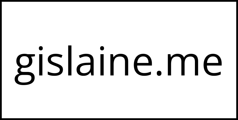 gislaine.me