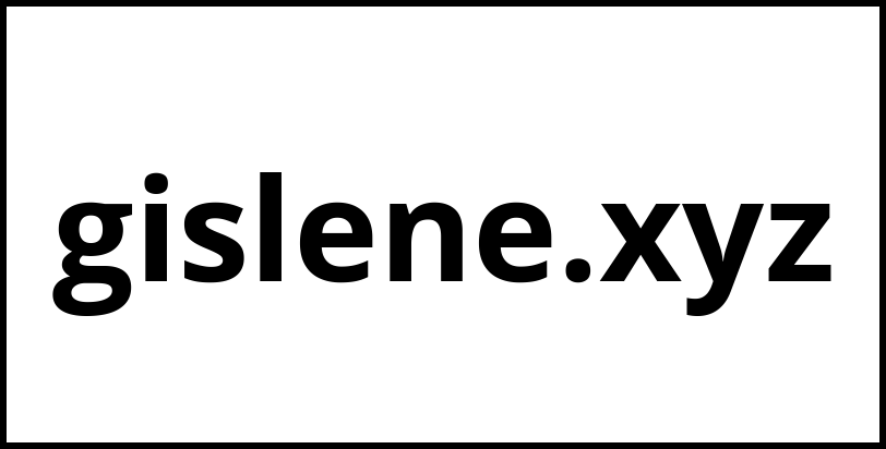 gislene.xyz
