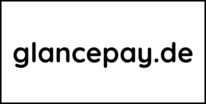 glancepay.de