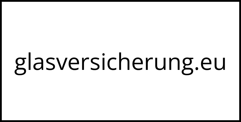 glasversicherung.eu