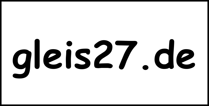 gleis27.de