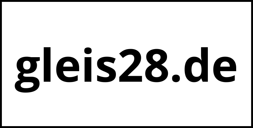 gleis28.de