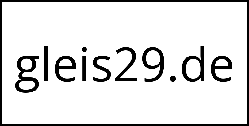 gleis29.de