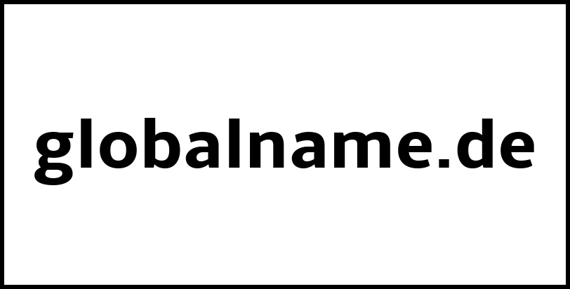 globalname.de