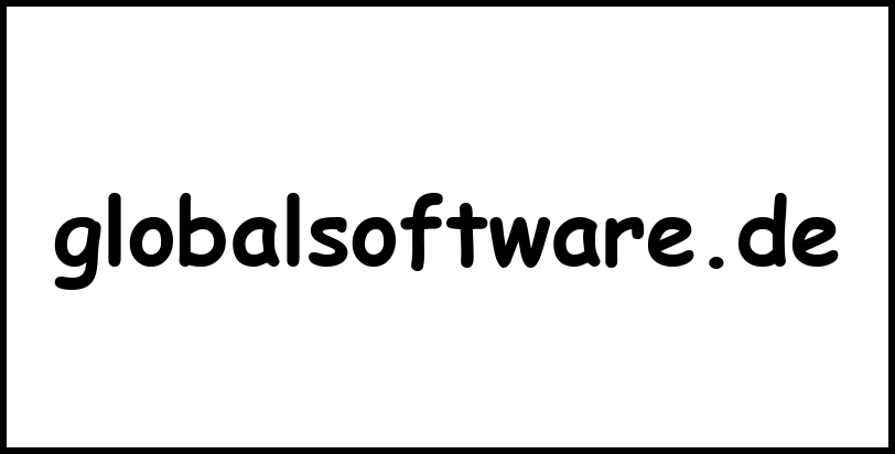 globalsoftware.de