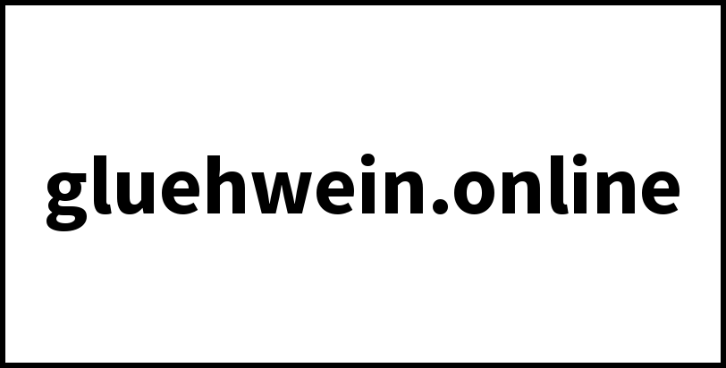 gluehwein.online