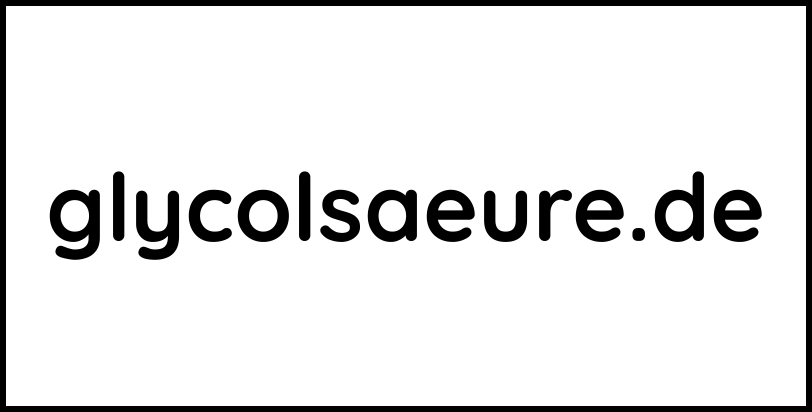 glycolsaeure.de