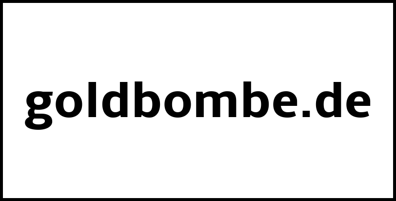 goldbombe.de