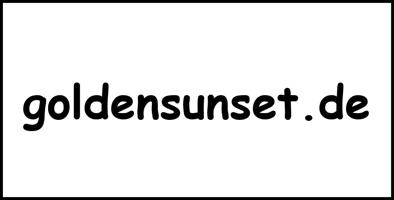 goldensunset.de