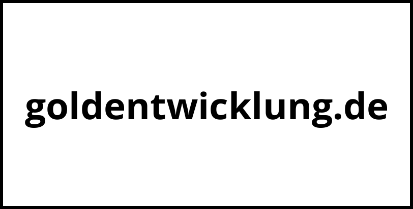 goldentwicklung.de