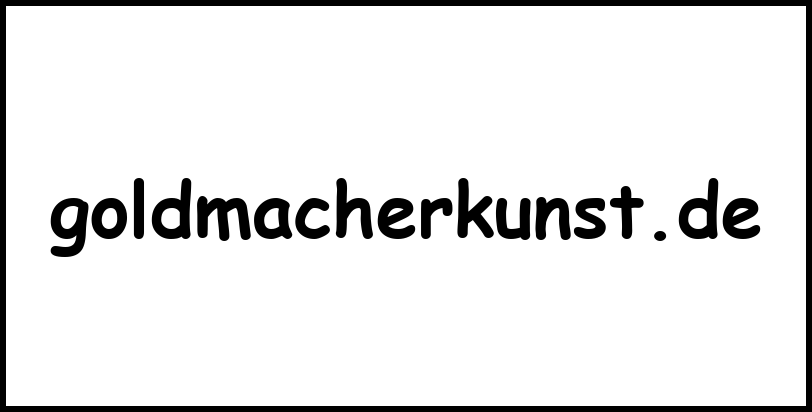 goldmacherkunst.de