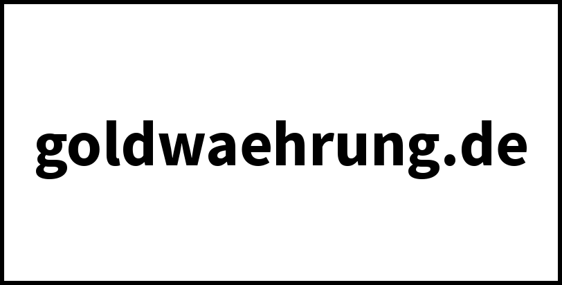 goldwaehrung.de