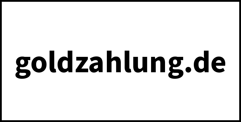 goldzahlung.de