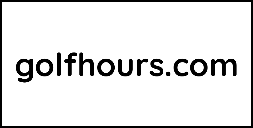 golfhours.com