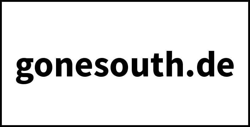 gonesouth.de