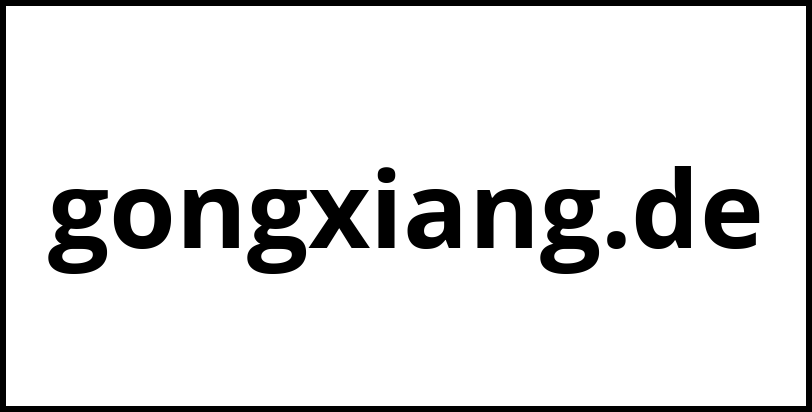 gongxiang.de