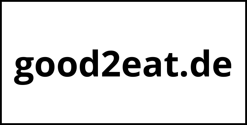 good2eat.de