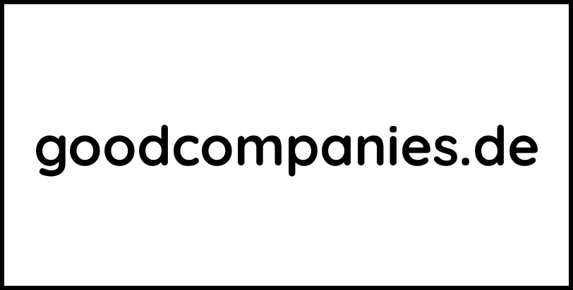 goodcompanies.de