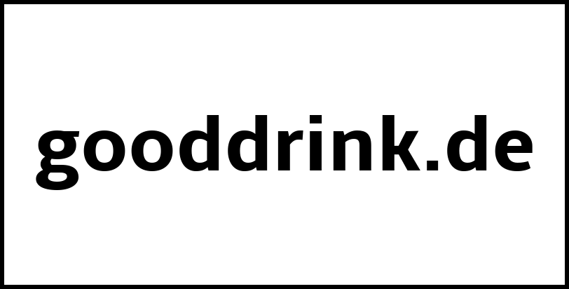 gooddrink.de