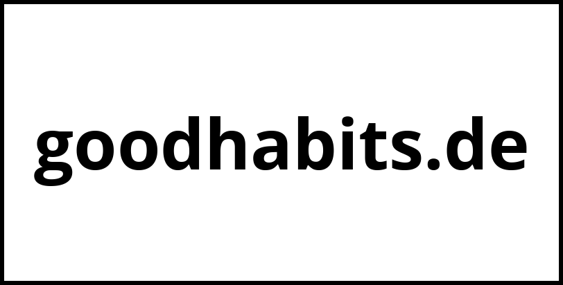 goodhabits.de