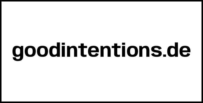 goodintentions.de