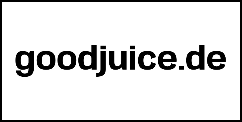 goodjuice.de