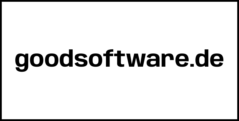 goodsoftware.de