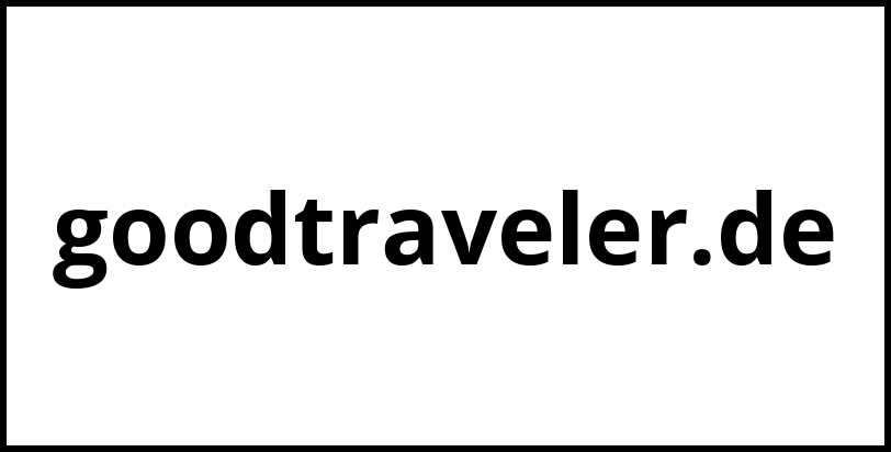 goodtraveler.de