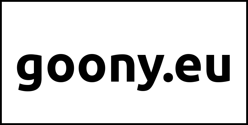 goony.eu