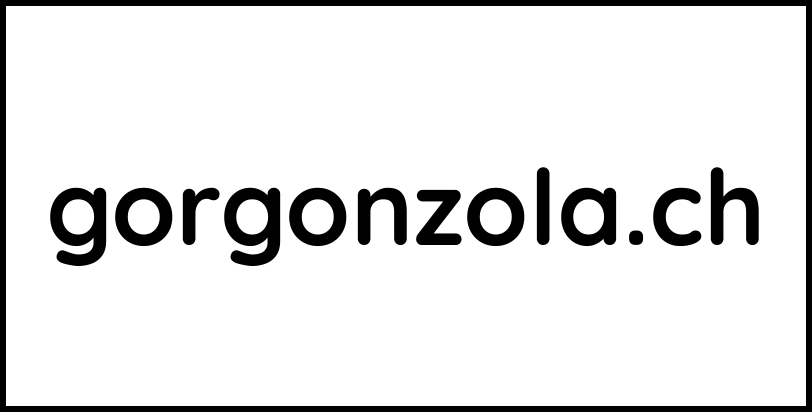 gorgonzola.ch