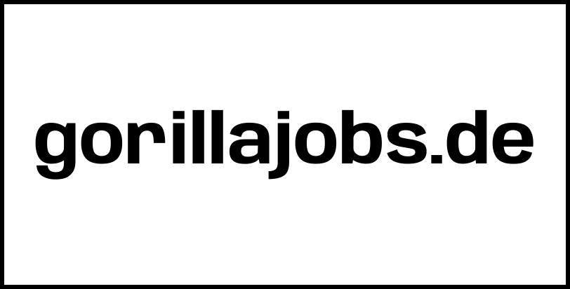 gorillajobs.de