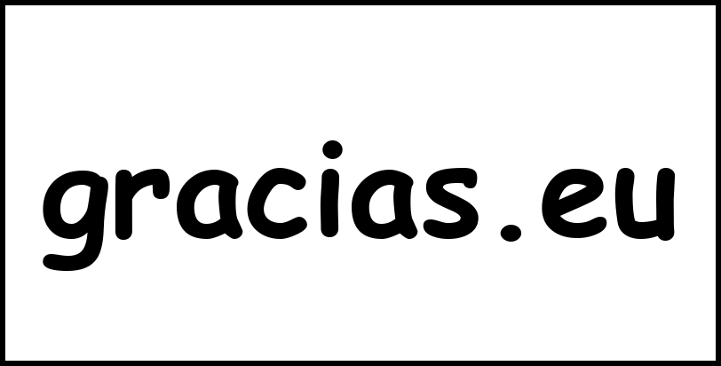 gracias.eu