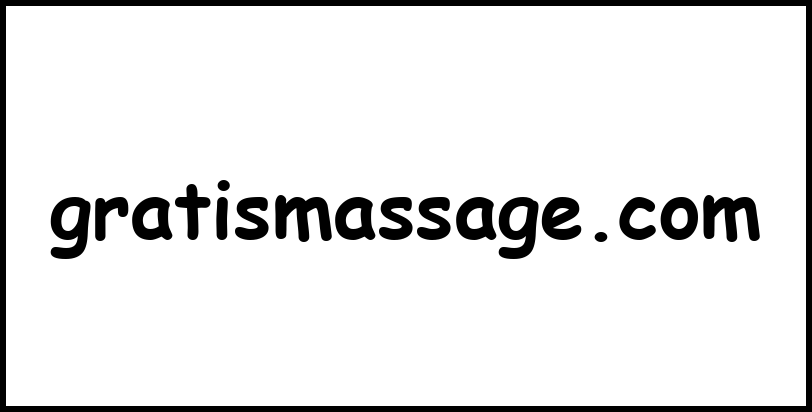 gratismassage.com