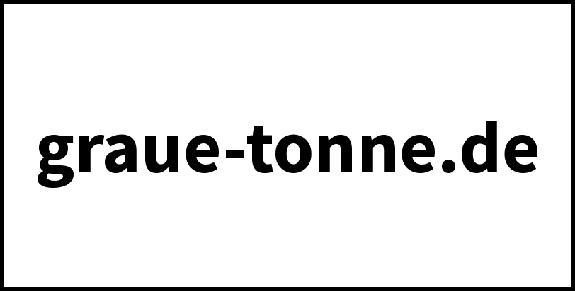 graue-tonne.de