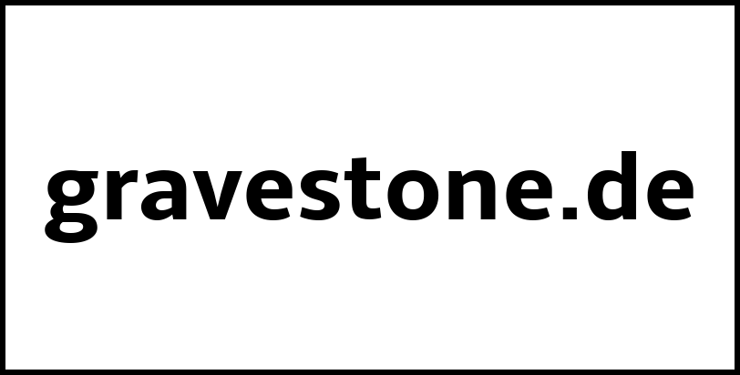 gravestone.de