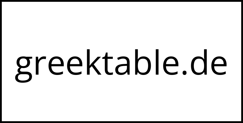 greektable.de