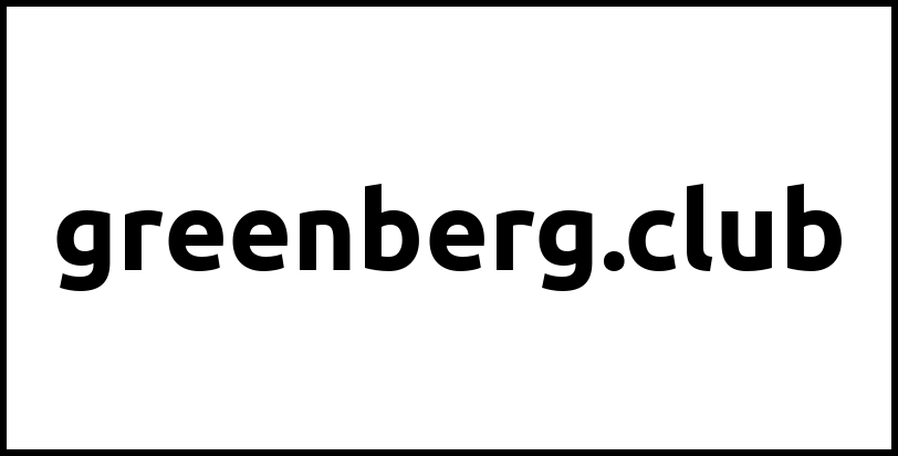greenberg.club