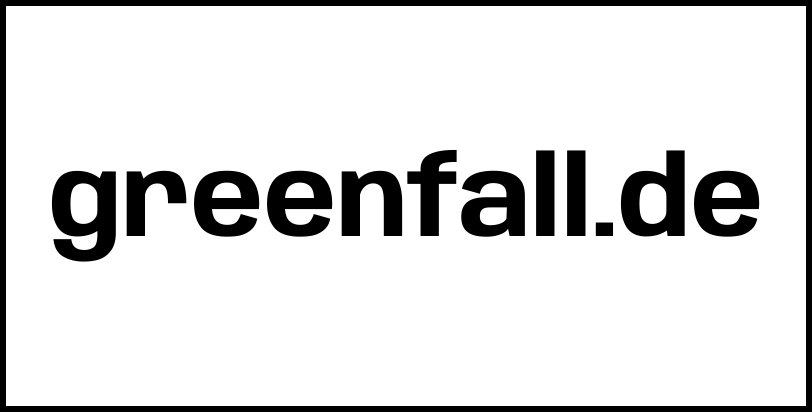 greenfall.de