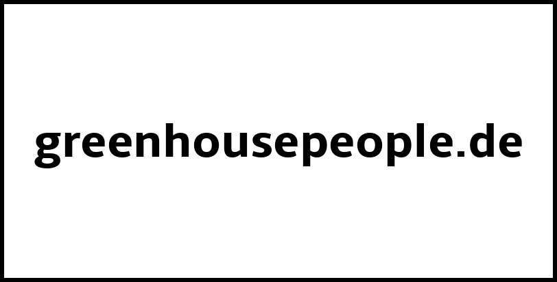 greenhousepeople.de