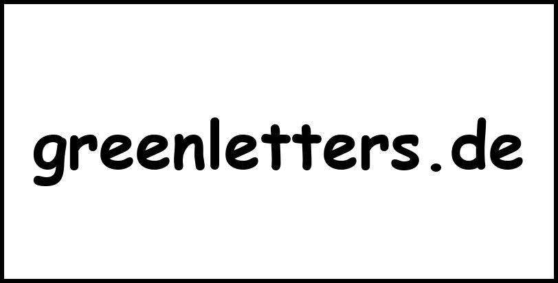 greenletters.de