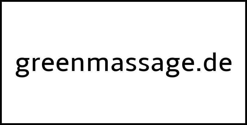 greenmassage.de
